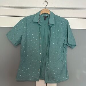 Van burden 16 16 1/2 button down